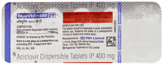 Ocuvir 400 Dt Tablet 5